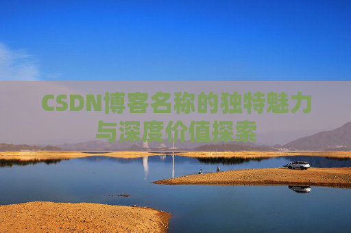 CSDN博客名称的独特魅力与深度价值探索